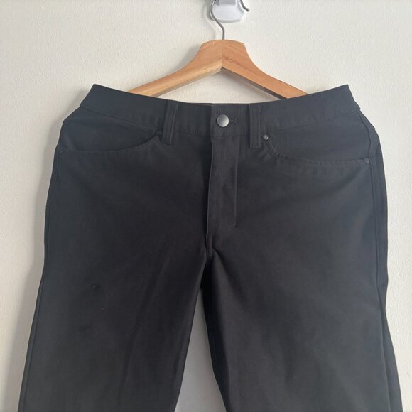 Lululemon Black Twill ABC Pants - 28x30 - Picture 2 of 8